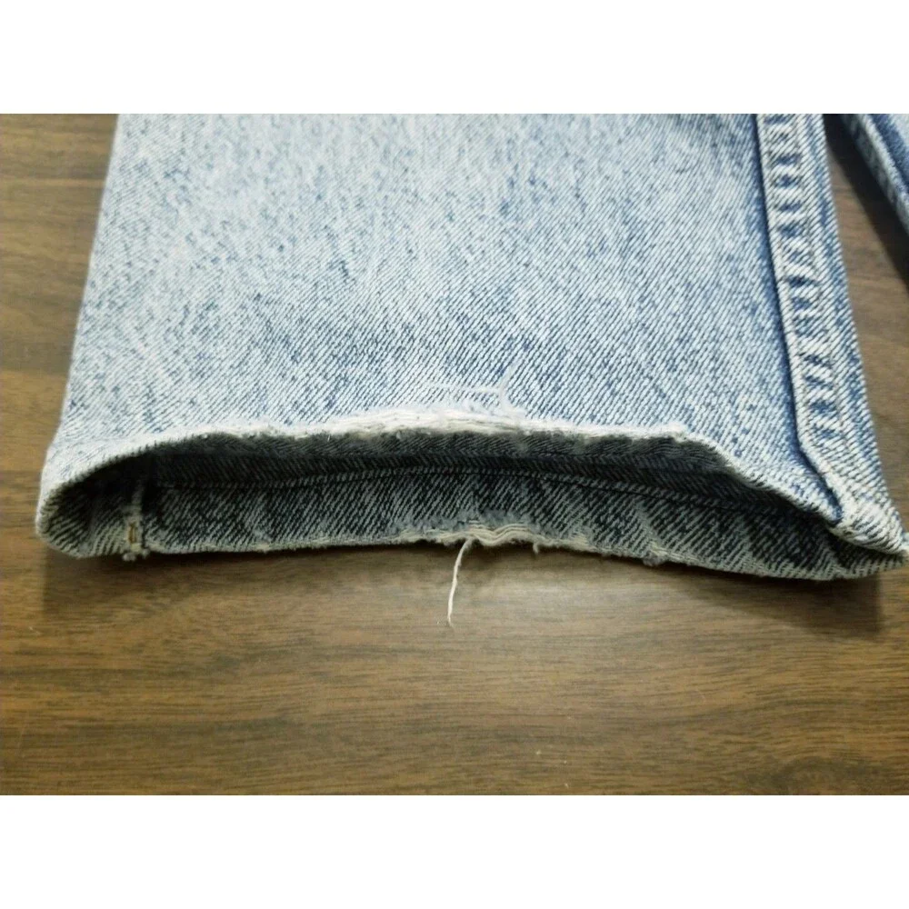 Levi's Silvertab Jeans Men Size 34x32 Loose Tapered 1990 Denim HEMMED (33x29.5)